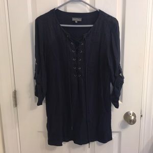 Navy tunic by market and spruce